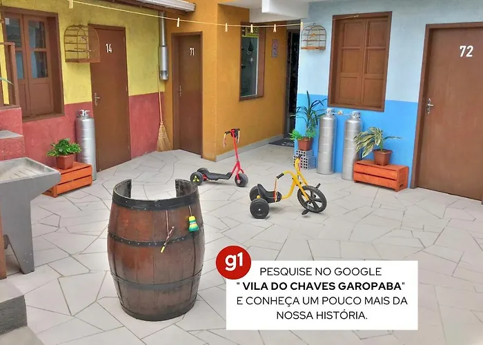 Vila do Chaves - Nossa hospedagem foi matéria no G1